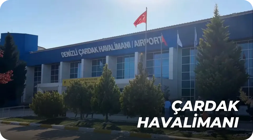 Çardak Havalimanı — Hava Ulaşım servisleri